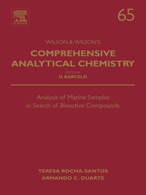 cover image of Analysis of Marine Samples in Search of Bioactive Compounds